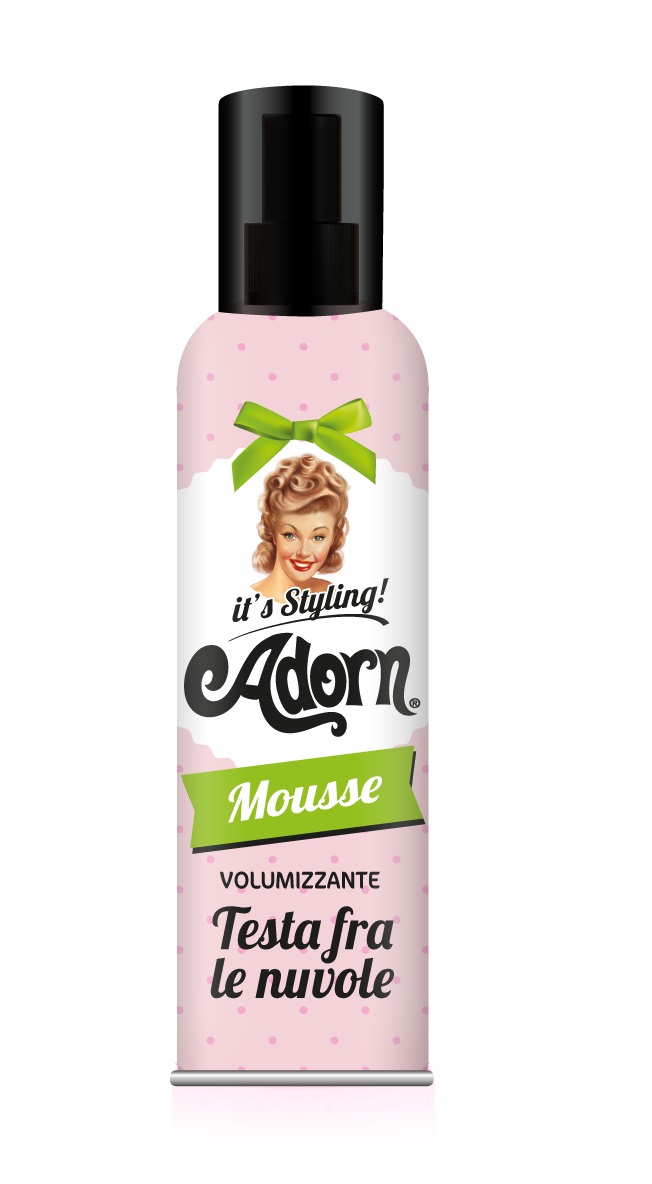 Adorn Mousse Volumizzante 150 ml - Fissa e Dona Volume ai Capelli