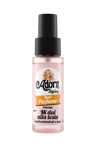 ADORN Hair Parfum Mi Dai Alla Testa - Eau de Parfum per Capelli 50 ml con Note di Bergamotto, Arancia e Gelsomino