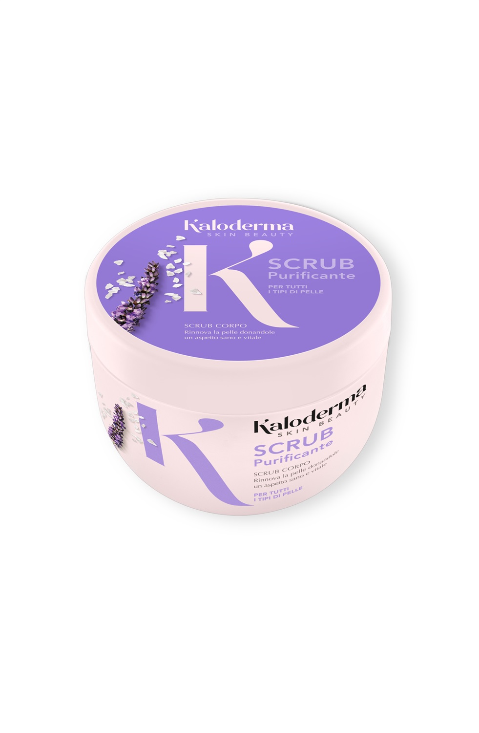 KALODERMA Scrub Corpo Purificante 500g - Esfoliante Nutriente con Zucchero di Canna e Olio di Macadamia