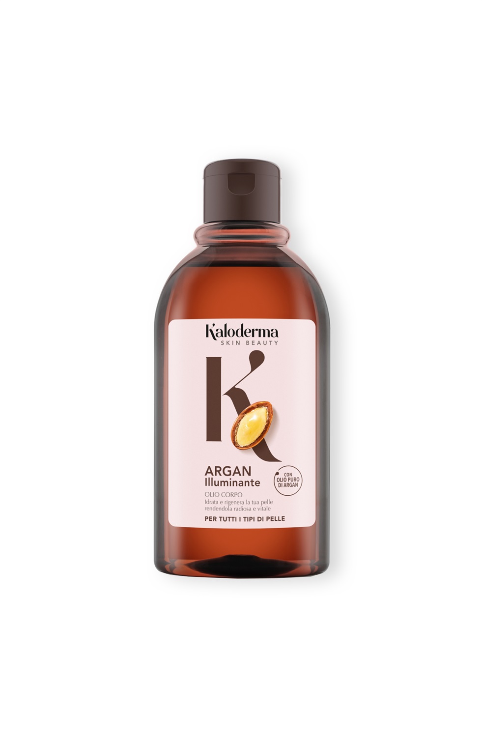 Kaloderma Olio Corpo Rigenerante e Illuminante con Olio di Argan - 300 ml