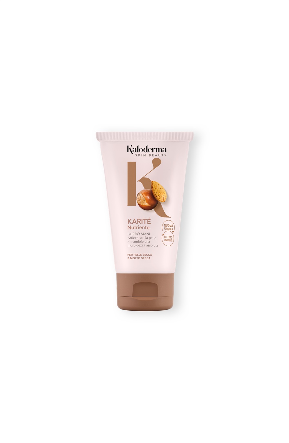 Kaloderma Burro Mani Karité Nutriente 75ml - Crema Nutriente per Pelle Molto Secca con Burro di Karité e Olio di Mandorle Dolci