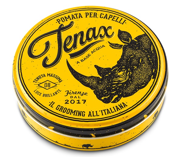 Tenax Pomata per Capelli 125 ml - Cera a Base d'Acqua con Tenuta Massima e Luce Brillante