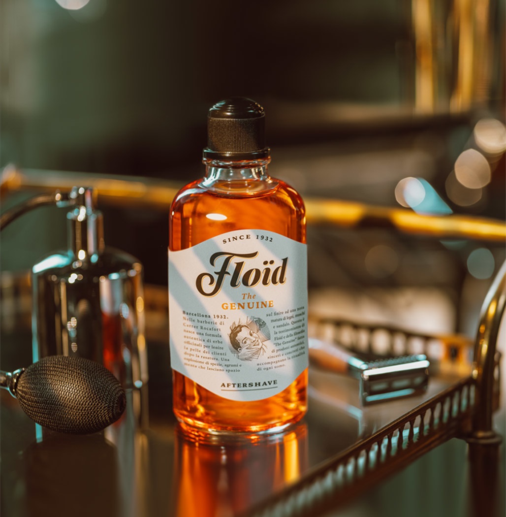 Floïd The Genuine Dopobarba 400ml - Lozione lenitiva e rinfrescante con erbe officinali, spezie e agrumi