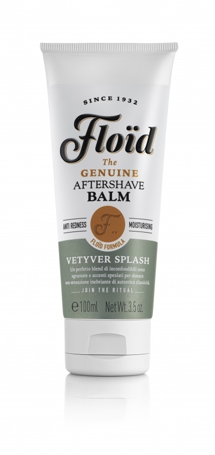 Floïd The Genuine Vetiver Splash Balsamo Dopobarba 100 ml - Idratante e Rinfrescante con Note di Cedro e Bergamotto