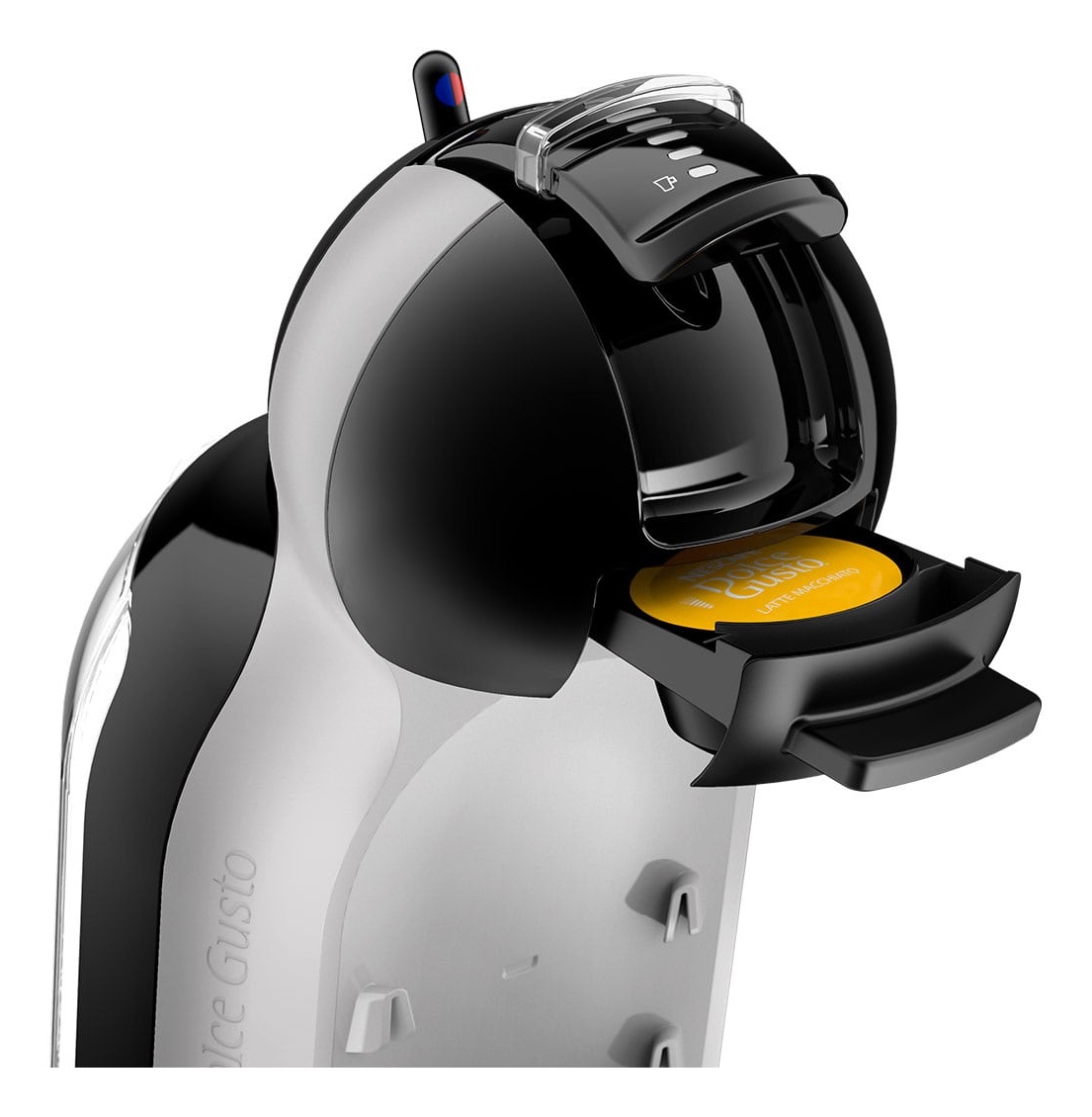 De'Longhi Mini Me EDG155.BG - Macchina per Caffè Automatica a Capsule Nescafé Dolce Gusto, Nero e Grigio, 0,8 L, 1460 W, 15 bar