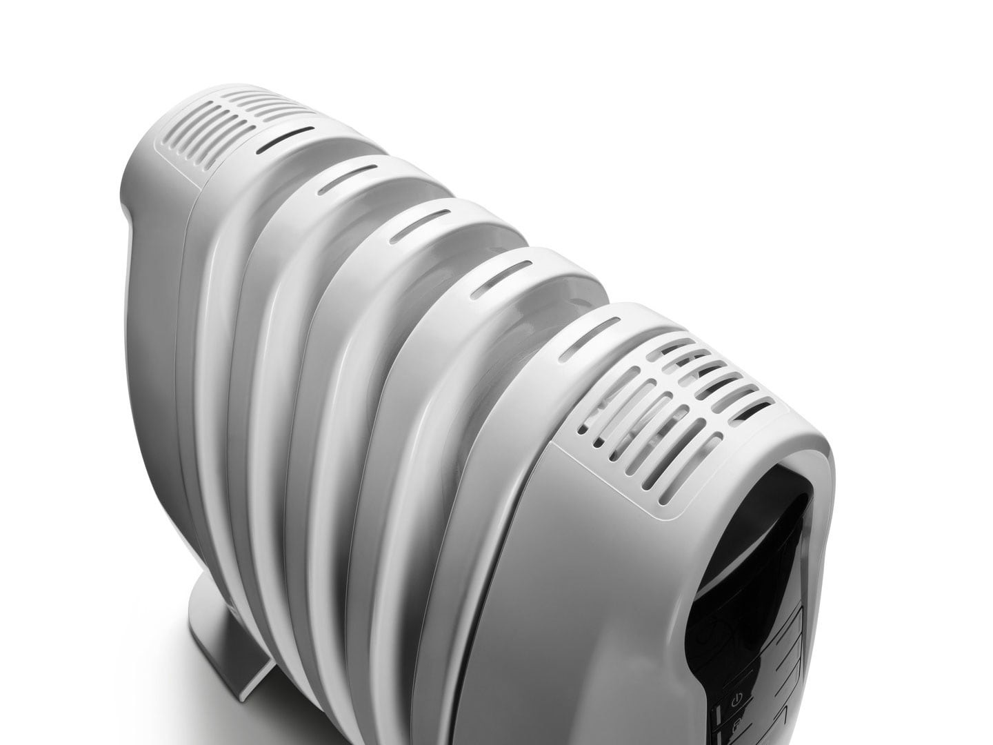 De'Longhi TRNS0505M Stufetta Elettrica a Olio Bianco 500 W per Interni - Riscaldatore Ambiente Compatto