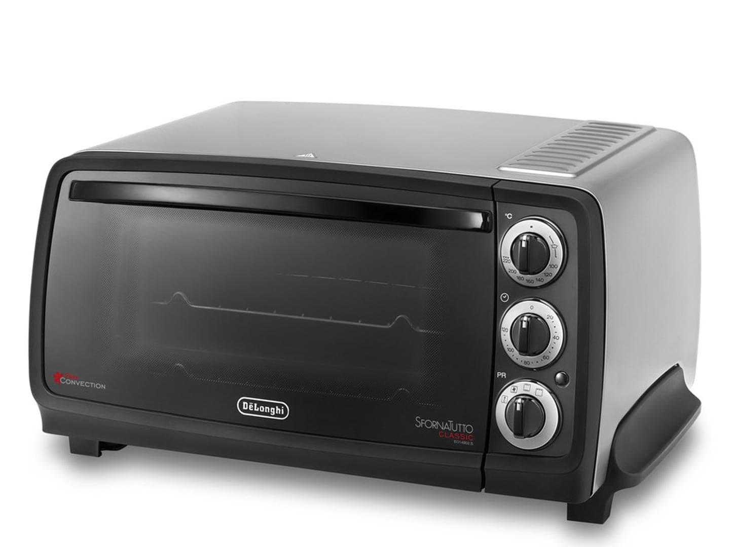 De'Longhi Sfornatutto Elettrico 14 L 800 W Argento con Grill e Funzione Ventilata