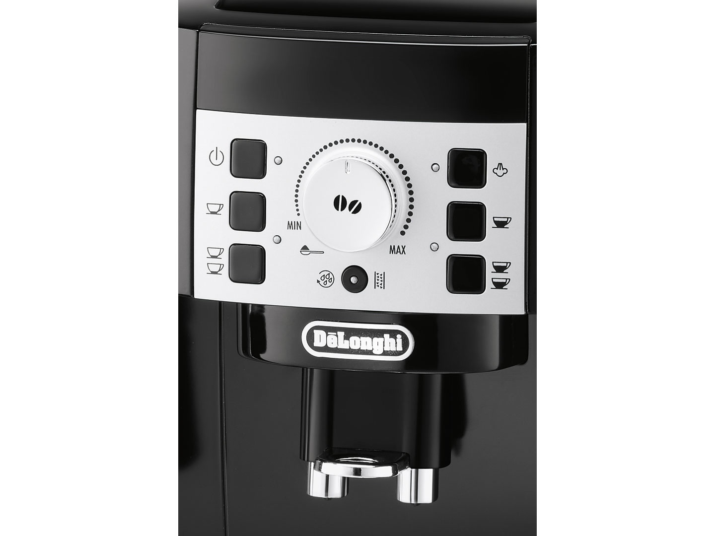 De'Longhi Magnifica S ECAM22.110.B - Macchina da caffè Automatica 1,8 L con Montalatte, 4 Bevande One Touch e Spegnimento Programmabile