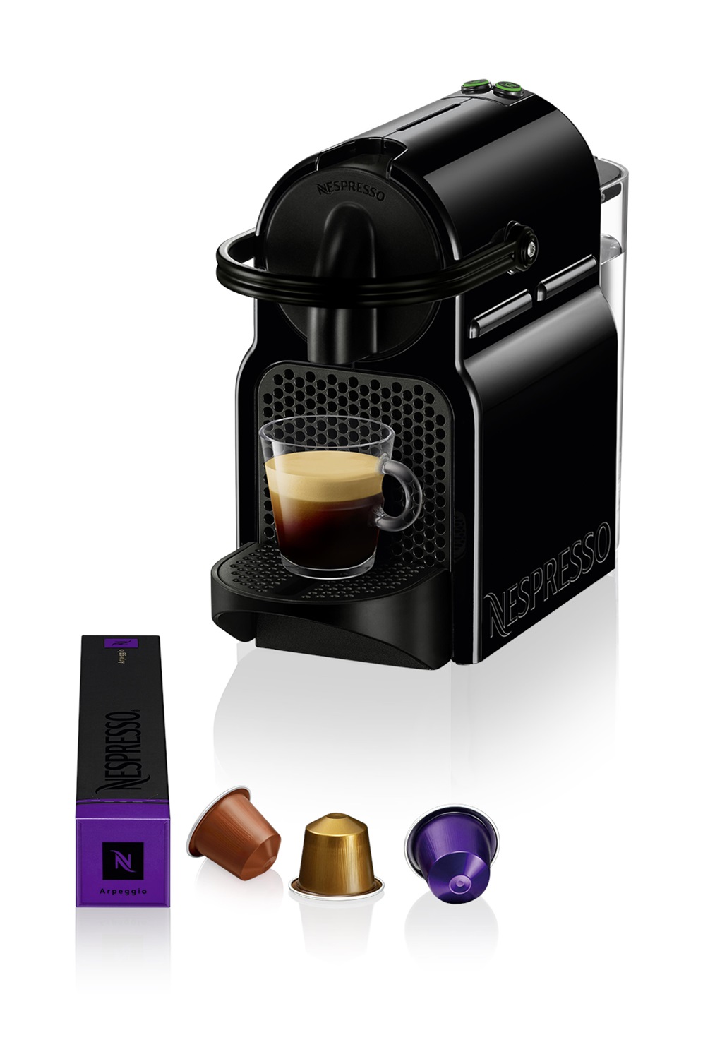 De'Longhi EN 80.B Macchina per Caffè a Capsule Automatica/Manuale 0,8 L 1260 W Nero con Sistema Thermoblock e Pressione 19 bar