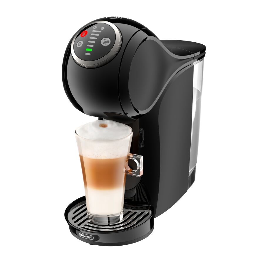 De'Longhi Genio S Plus EDG315.B - Macchina per caffè a capsule, 0,8 L, 1460 W, 15 bar, Nero