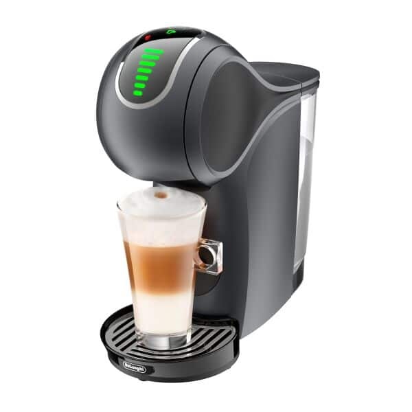 De'Longhi Genio S Touch EDG426.GY - Macchina per caffè a capsule 0,8 L, 1400 W, Grigio Ardesia, Sistema Nescafé Dolce Gusto