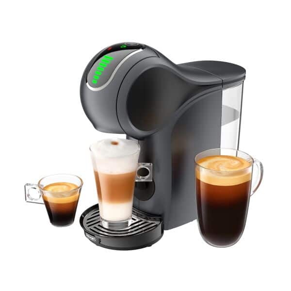 De'Longhi Genio S Touch EDG426.GY - Macchina per caffè a capsule 0,8 L, 1400 W, Grigio Ardesia, Sistema Nescafé Dolce Gusto