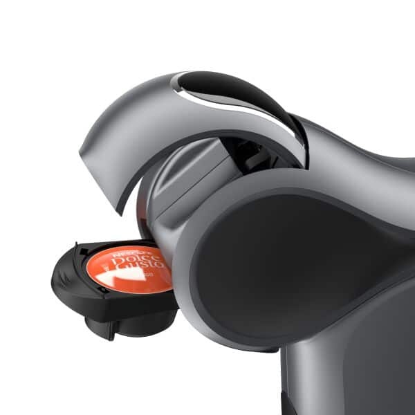 De'Longhi Genio S Touch EDG426.GY - Macchina per caffè a capsule 0,8 L, 1400 W, Grigio Ardesia, Sistema Nescafé Dolce Gusto