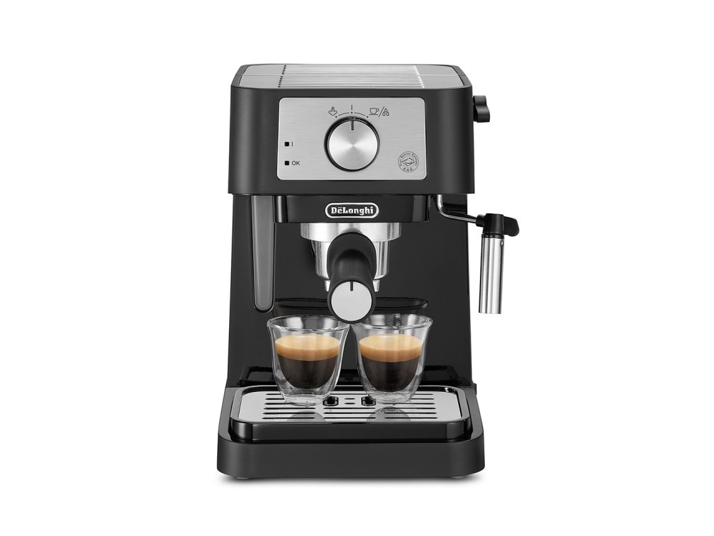 De'Longhi Stilosa Macchina per Espresso Automatica/Manuale 1 L 1100 W Nero Acciaio Inossidabile