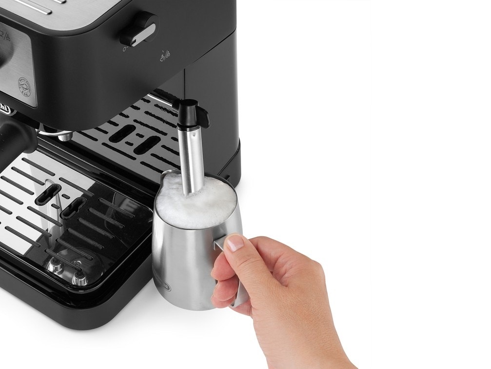 De'Longhi Stilosa Macchina per Espresso Automatica/Manuale 1 L 1100 W Nero Acciaio Inossidabile