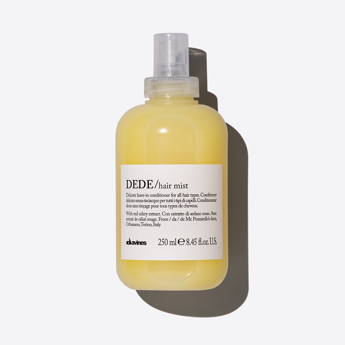 Davines Dede Hair Mist 250 ml - Balsamo senza risciacquo per tutti i tipi di capelli, nutre e dona morbidezza intensa