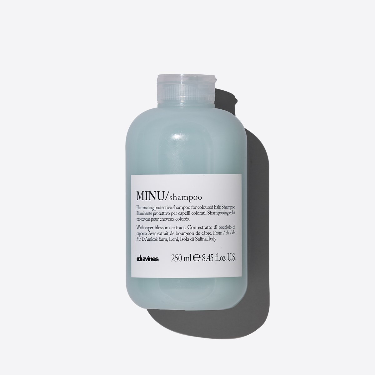 Davines Essential Haircare MINU Shampoo 250 ml - Illuminante e Protettivo per Capelli Colorati