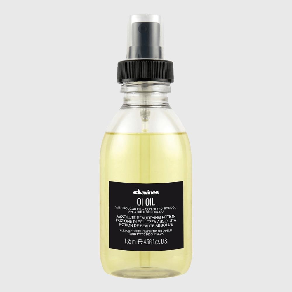 Davines OI Oil 135 ml - Olio Multifunzionale per Capelli, Morbidezza e Lucentezza Straordinarie, Anti-Crespo e Nutriente
