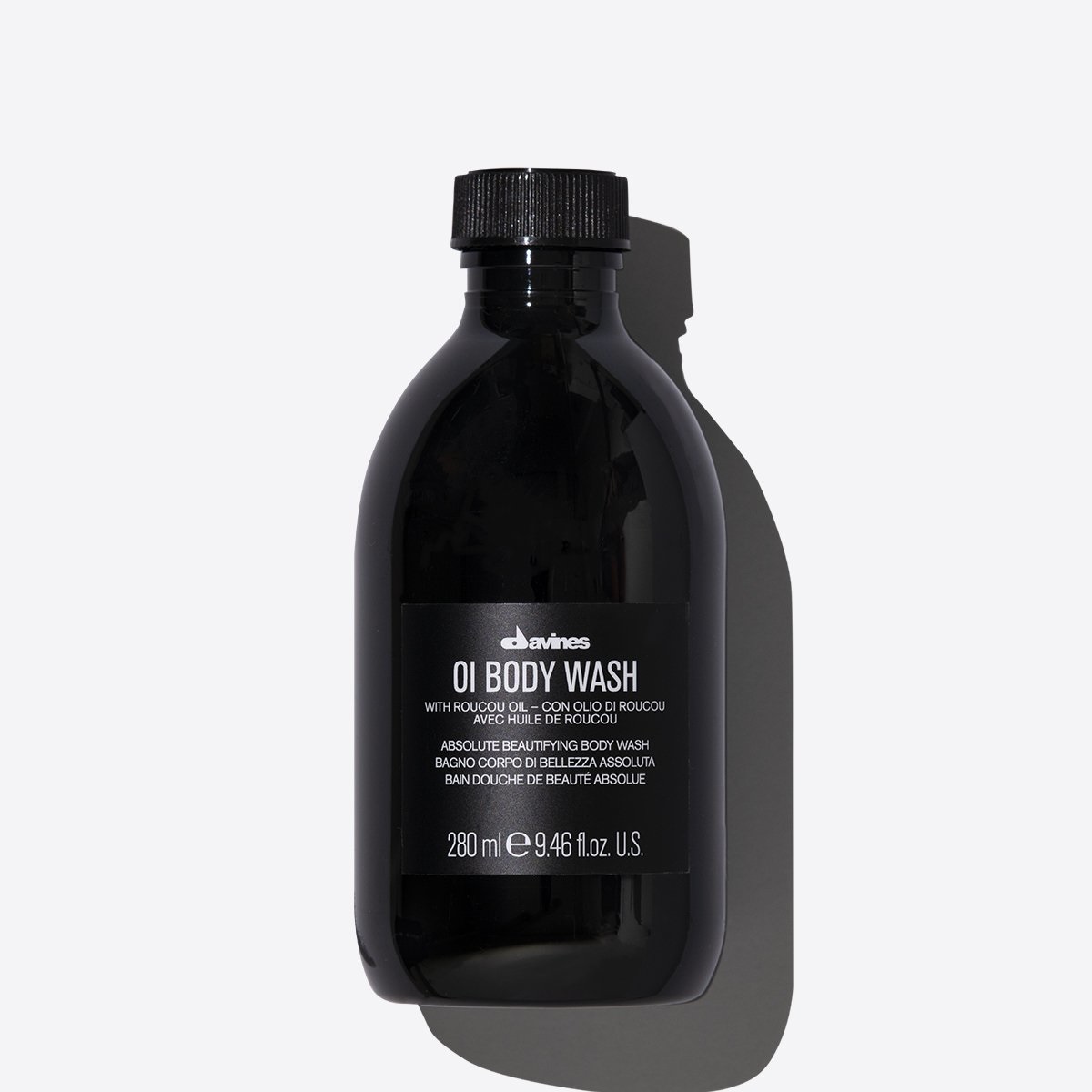 Davines OI Body Wash 280 ml - Gel doccia idratante per tutti i tipi di pelle con olio di Roucou