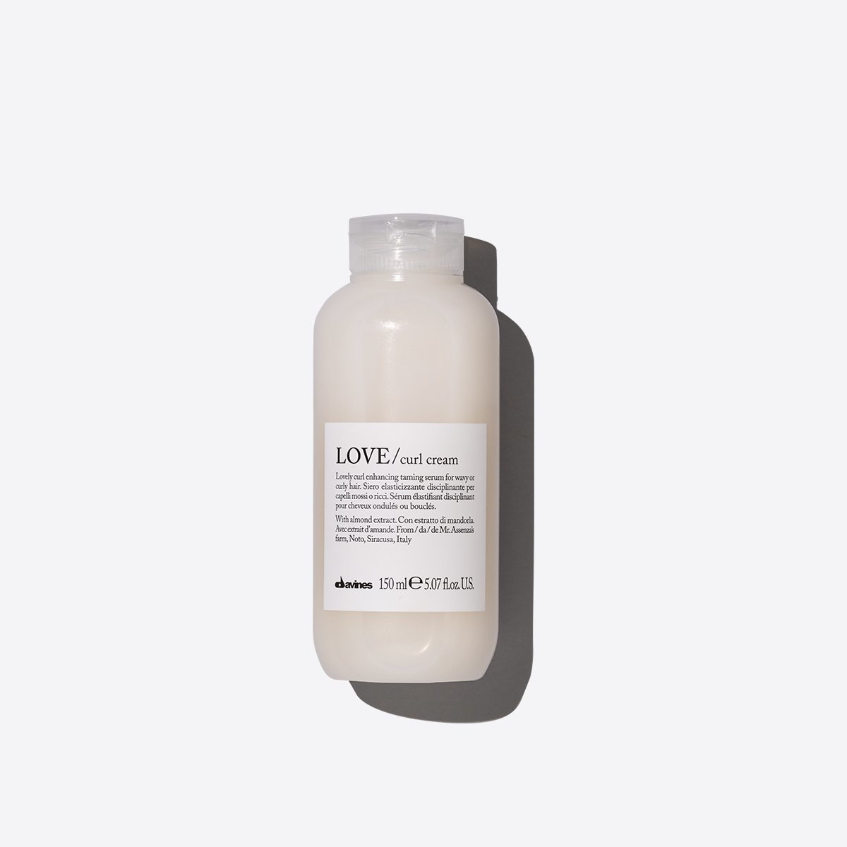Davines Love Curl Cream 150ml - Crema Leave-On per Definizione di Capelli Ricci e Mossi, Morbida e Lucente