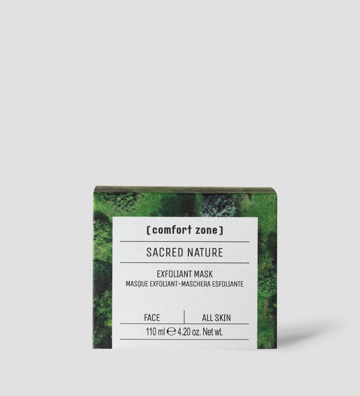 Comfort Zone Sacred Nature Exfoliating Mask 110 ml - Maschera Esfoliante per Pelli Spente e Delicate con Gluconolattone