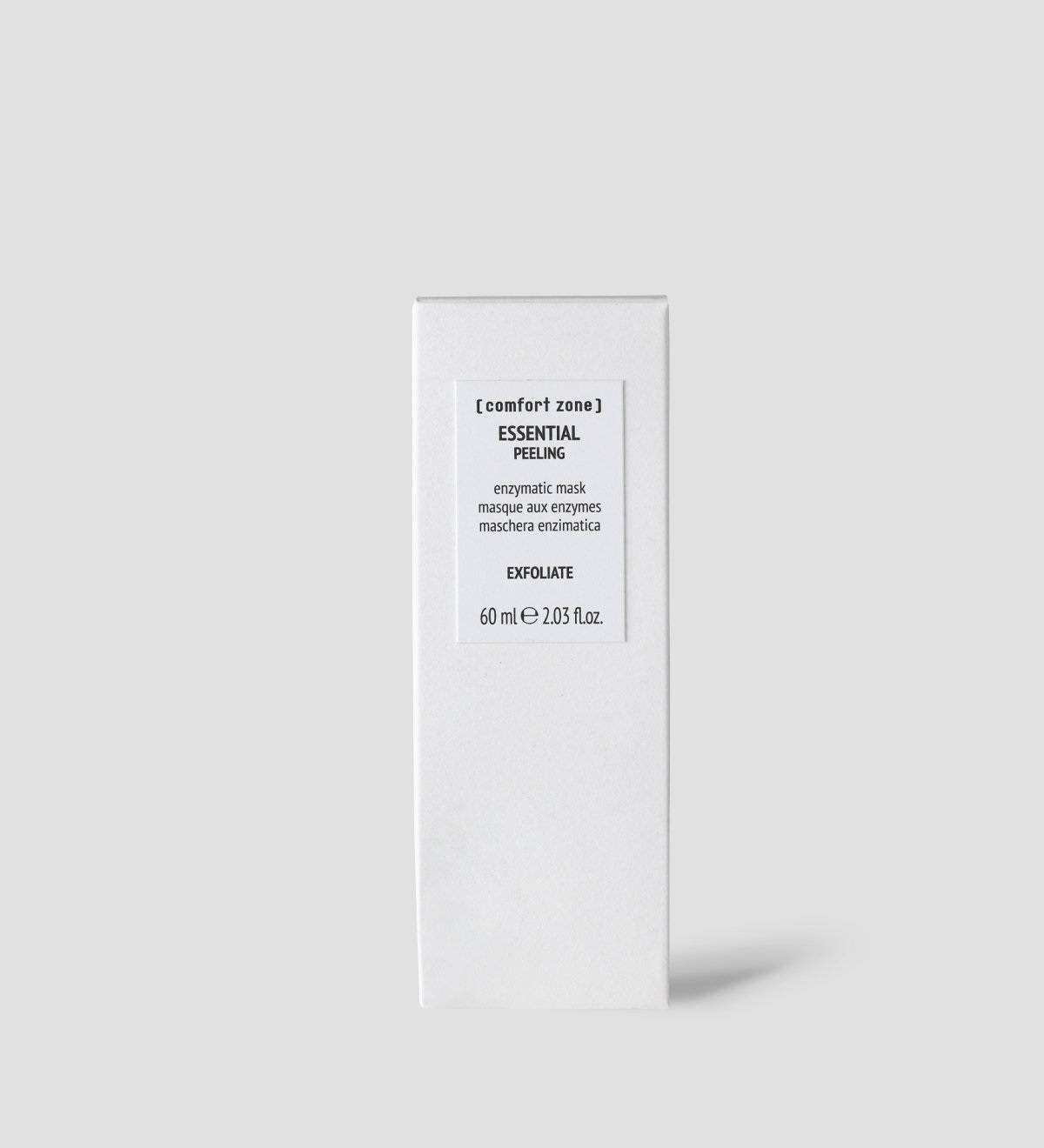 Comfort Zone Essential Peeling 60ml - Maschera Enzimatica Esfoliante Delicata per Tutti i Tipi di Pelle