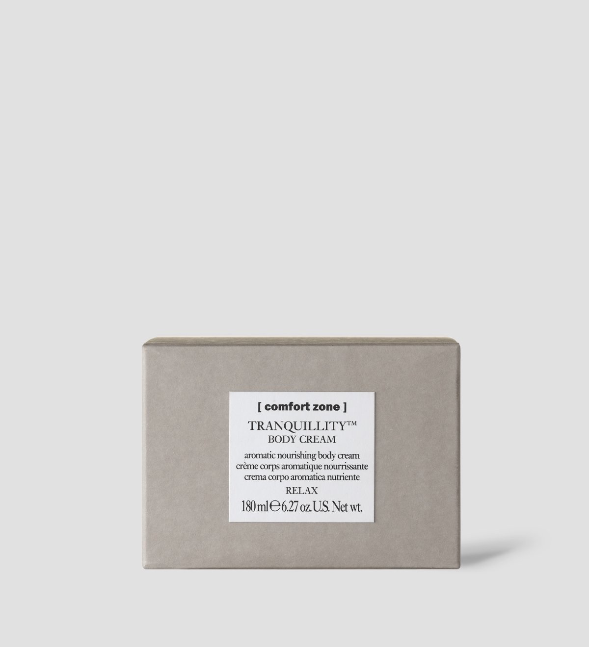 Comfort Zone Tranquillity Body Cream 180ml - Crema Corpo Idratante e Nutriente per Donna con Aroma Rilassante