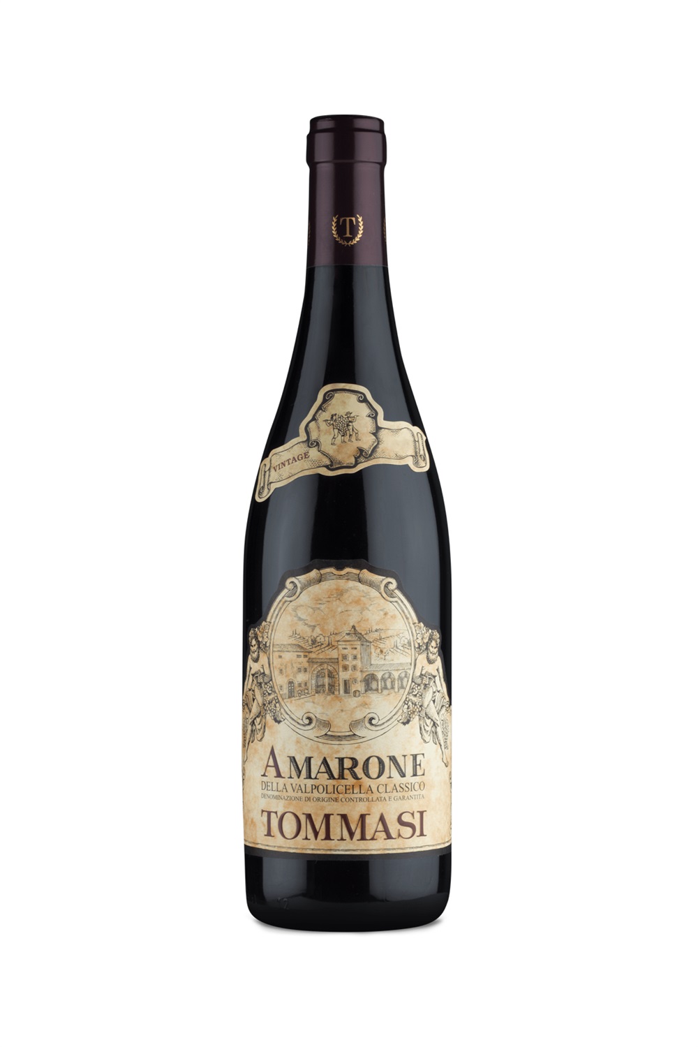 Tommasi Amarone della Valpolicella Classico DOCG 2020 - Vino Rosso 0,75 L con Uve Corvina, Rondinella e Corvinone
