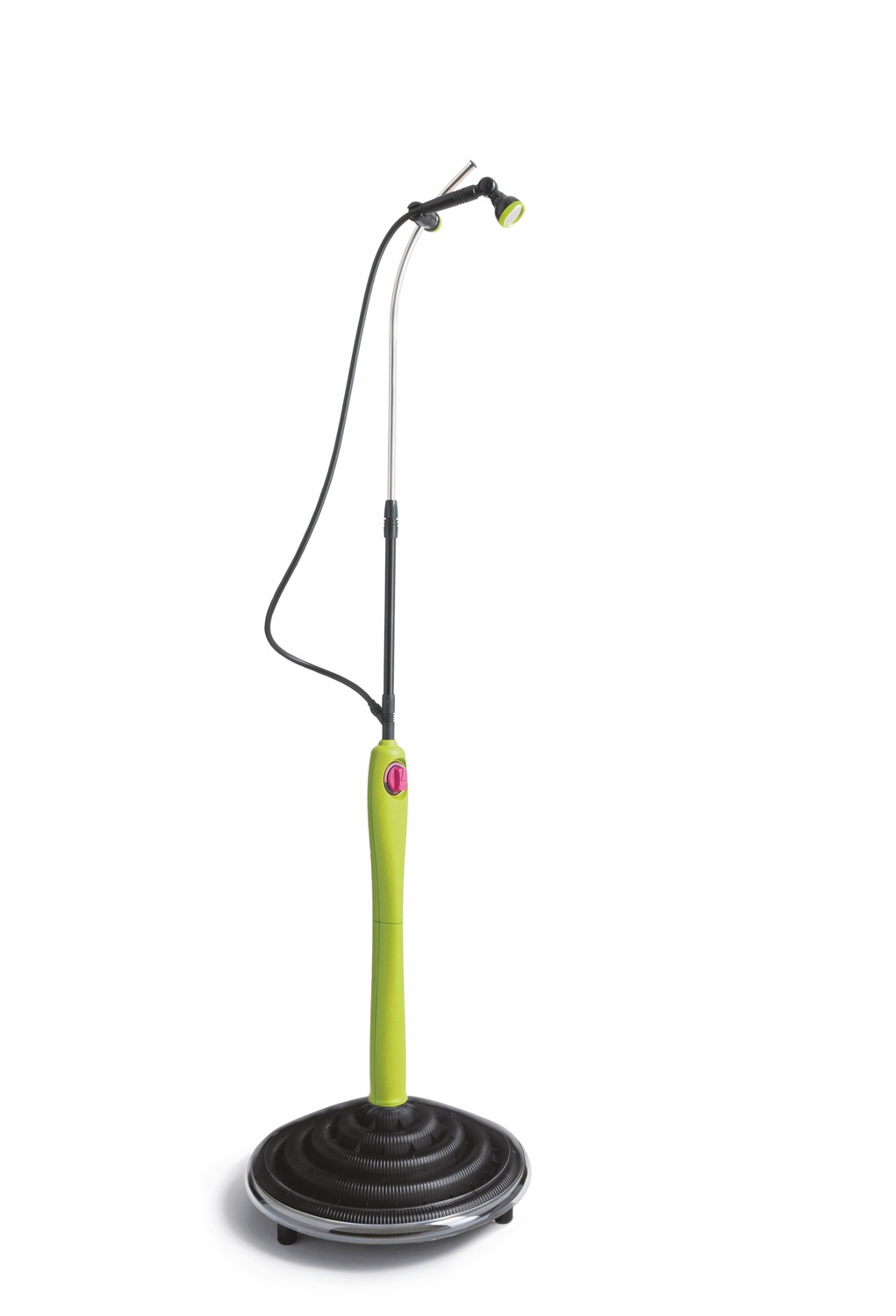 G.F. GARDEN Doccia Solare Sunny Style Premium - Verde Lime, con Miscelatore per Acqua Calda e Fredda, Altezza Regolabile, Ideale per Giardino e Campeggio