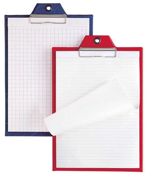 Sei Rota Portablocco Superblock S A4 Rosso - 21x29,7 cm, in Colpan con Molla e Occhiello Rinforzato