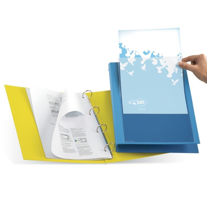 Sei Rota Buste Autoadesive Iesti 15x21 cm in PVC Trasparente - Confezione da 5 Pezzi