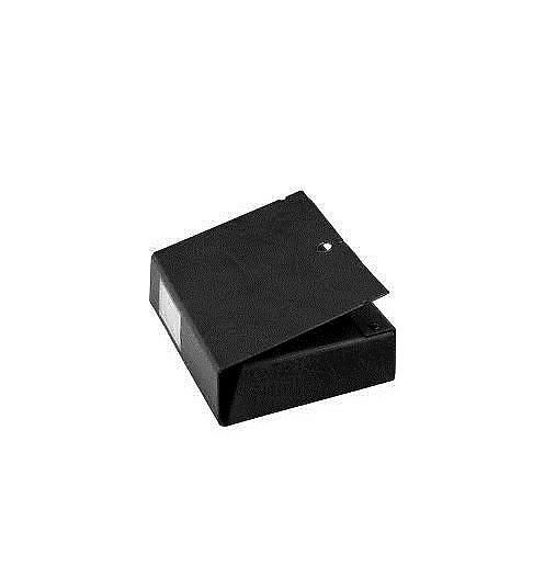 Sei Rota Scatola Archivio Scatto - 25 x 35 cm - Nero - Dorso 12 cm - Chiusura a Tre Lembi con Bottoni Automatici