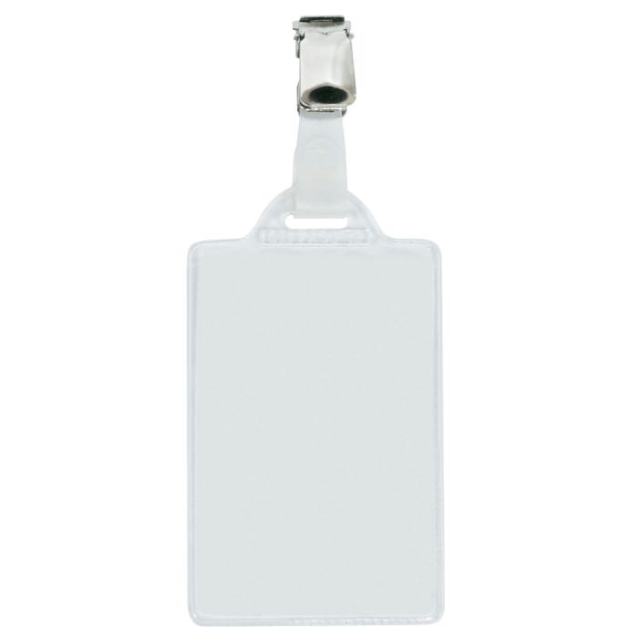 SEI ROTA Portanome Pass 1 E - 5,5 x 8,5 cm - verticale - clip in metallo - conf. 100 pezzi