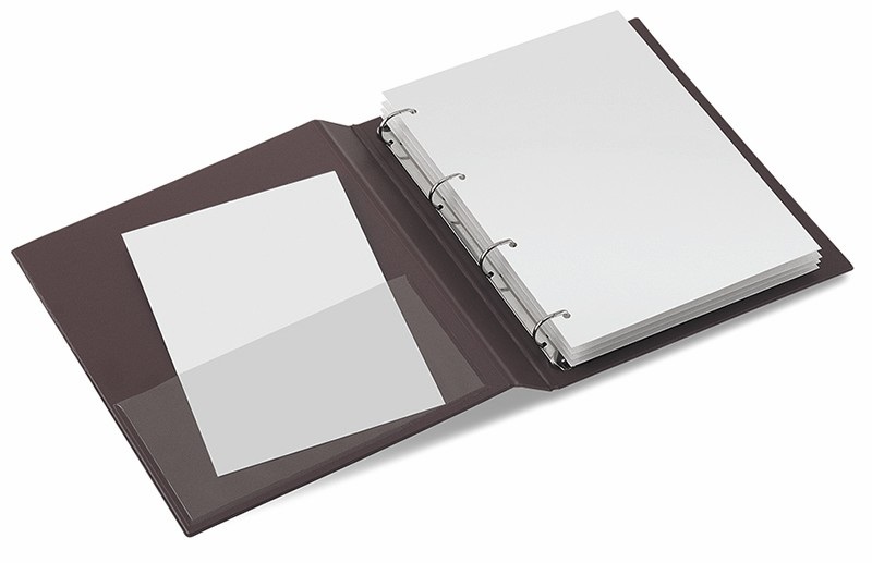 SEI ROTA Raccoglitore Sanremo 2000 - 4 Anelli Tondi Ø 30 mm - Formato 50x70 cm - Nero - Cartone Rivestito in PVC Espanso