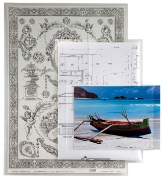 Sei Rota Buste a Sacco Soft Trasparenti in Polipropilene Liscio - Alto Spessore - Formato 42x60 cm - Conf. 10 Pezzi