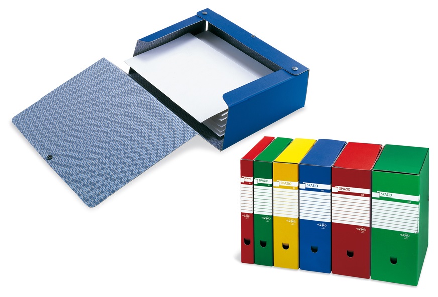 Sei Rota Cartella Portaprogetti Spazio Blu - Dorso 10 cm, Formato 25x35 cm, Chiusura a Tre Lembi con Bottoni Automatici