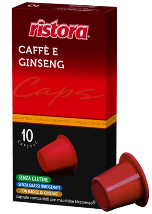 Ristora Caffè e Ginseng Capsule caffè 10 pz