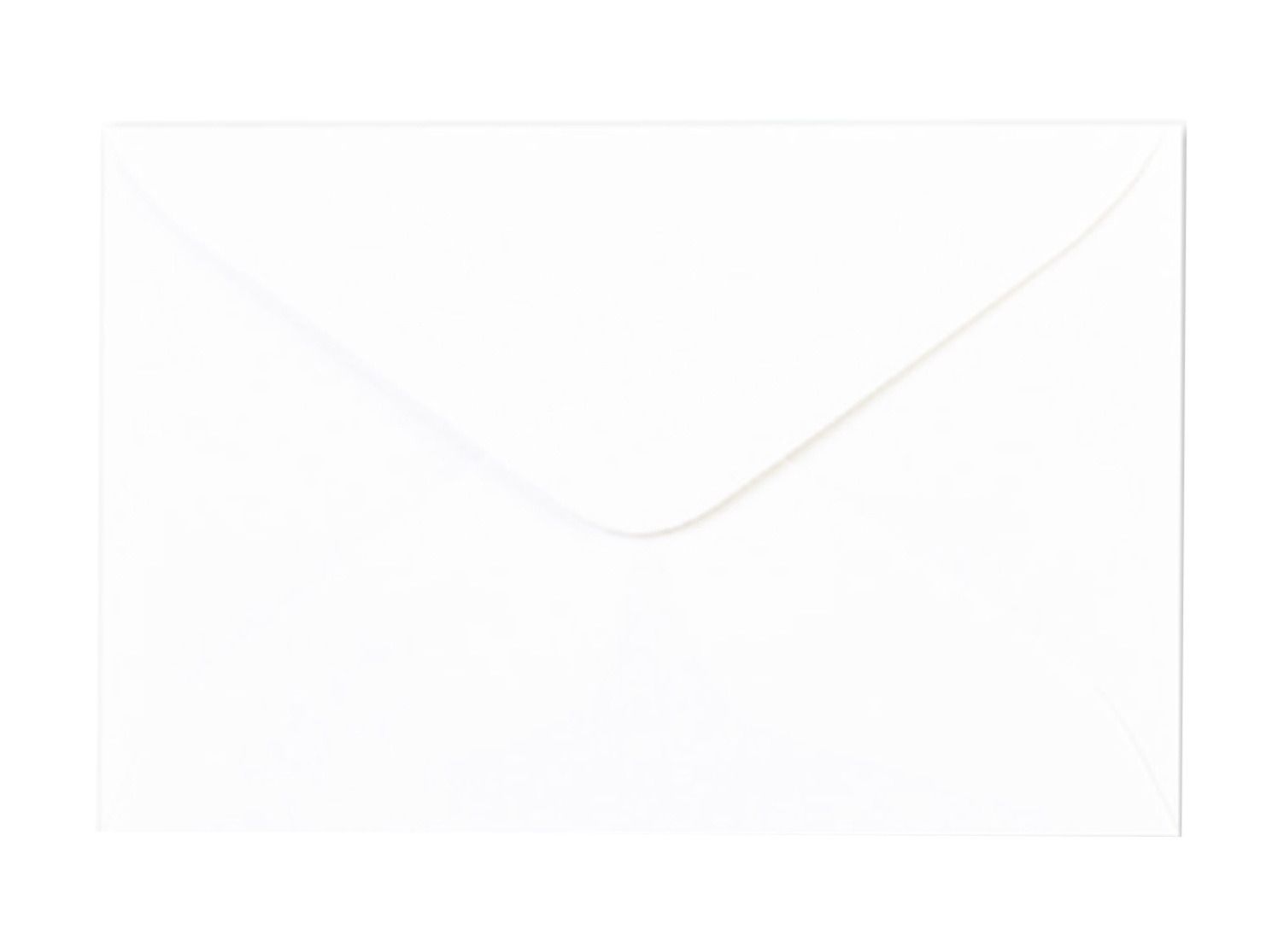 Rex Sadoch Buste Bristol Bianche 90 x 140 mm - Scatola da 100 pz con Patella e Taglio a Punta