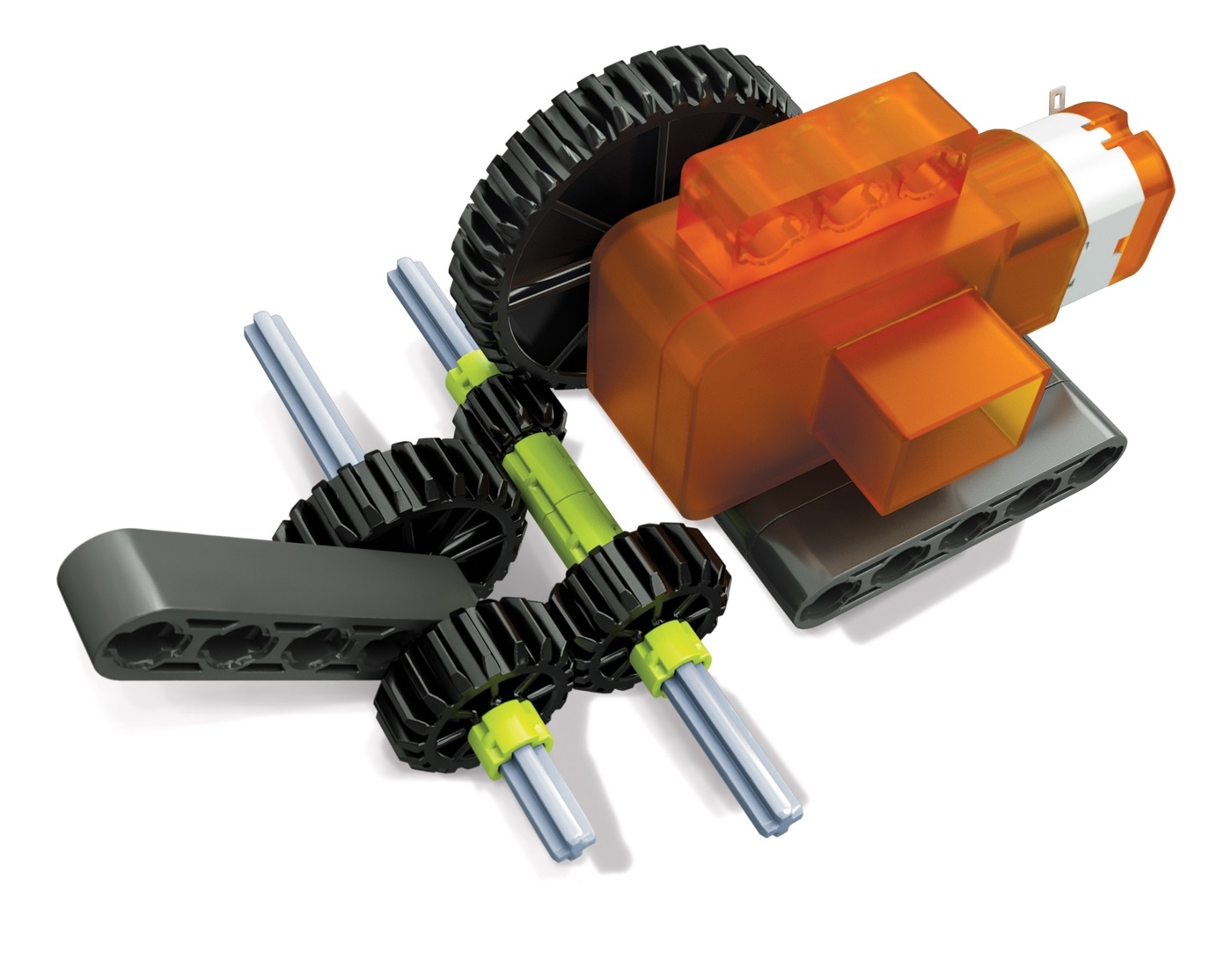 Clementoni 13940 Laboratorio di Meccanica - Set di Gioco Educativo per Bambini da 8 Anni con Oltre 250 Componenti e Più di 50 Costruzioni