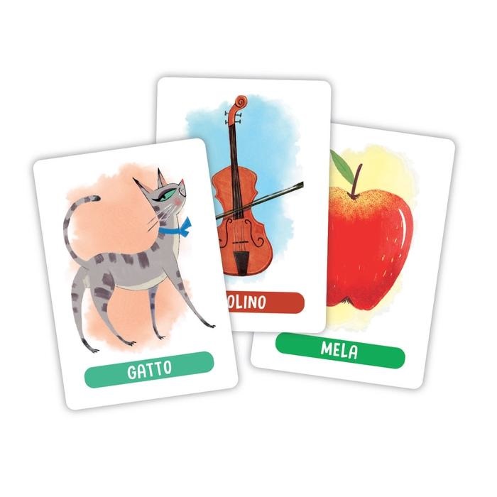 Clementoni Il Mio Primo Mercante in Fiera - Gioco da Tavolo per Bambini dai 5 Anni con 80 Carte e 40 Illustrazioni