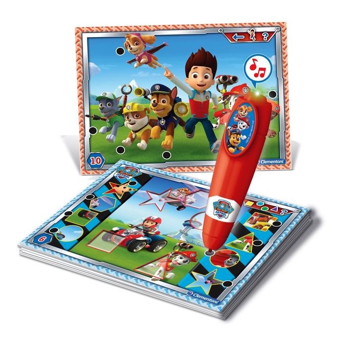 Clementoni 16334 Sapientino Basic Paw Patrol - Giocattolo Educativo con Penna Elettronica e Oltre 200 Quiz