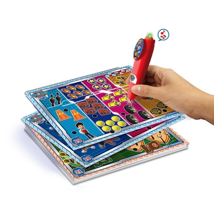 Clementoni 16334 Sapientino Basic Paw Patrol - Giocattolo Educativo con Penna Elettronica e Oltre 200 Quiz