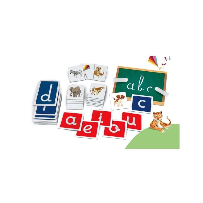 Clementoni Montessori 16358 - Lettere Tattili, Gioco Educativo per Imparare l'Alfabeto, 3-6 Anni