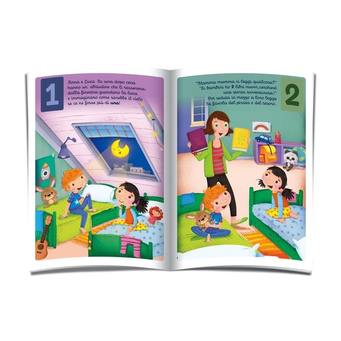 Clementoni Sapientino Gioca con i Numeri - Gioco educativo per imparare a contare fino a 10, per bambini di 4 anni, materiali 100% riciclati, Made in Italy