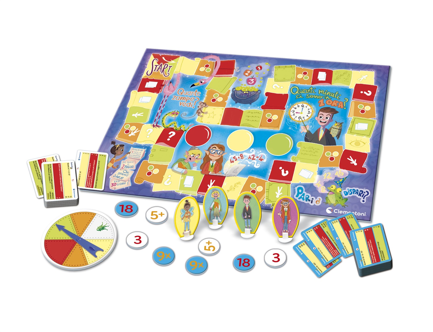 Clementoni Sapientino Più Operazioni e Tabelline - Gioco Educativo per Bambini dai 6 Anni, Aritmetica Divertente, Made in Italy