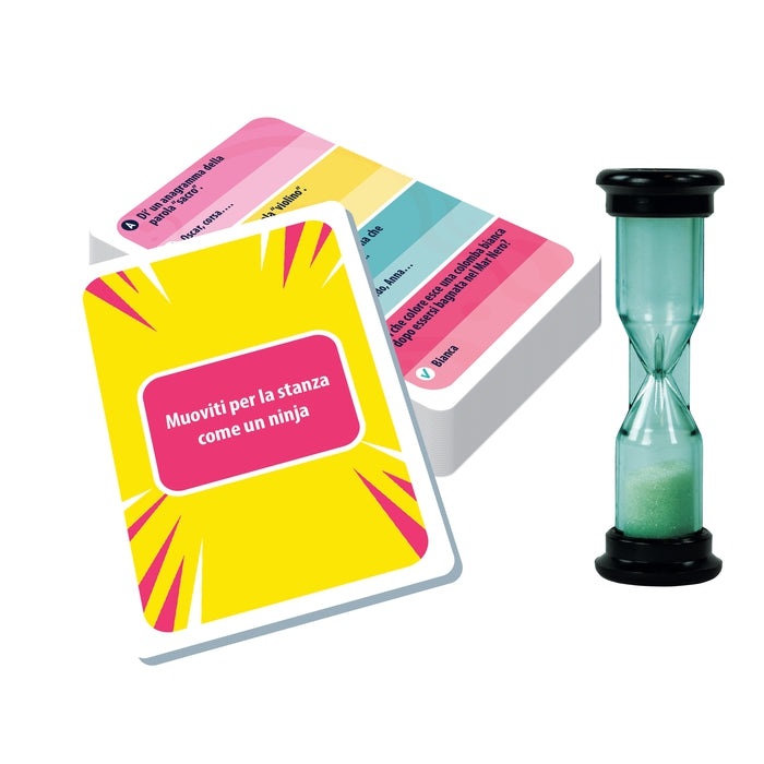 Clementoni Multitasking - Gioco da Tavolo per Ragazzi e Adulti, Party Game con Domande e Azioni, 4-8 Giocatori, Idea Regalo Made in Italy, Lingua Italiana