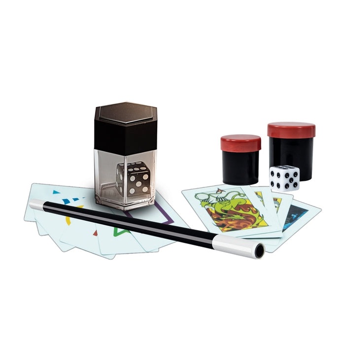 Clementoni Dadi Magici - Gioco di Magia per Bambini 6 Anni con 20 Trucchi, Gioco da Tavolo, Made in Italy