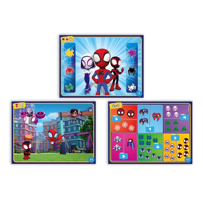 Clementoni Spidey e i suoi fantastici amici - Penna Interattiva Quizzy con oltre 200 quiz educativi e schede didattiche per bambini dai 3 anni