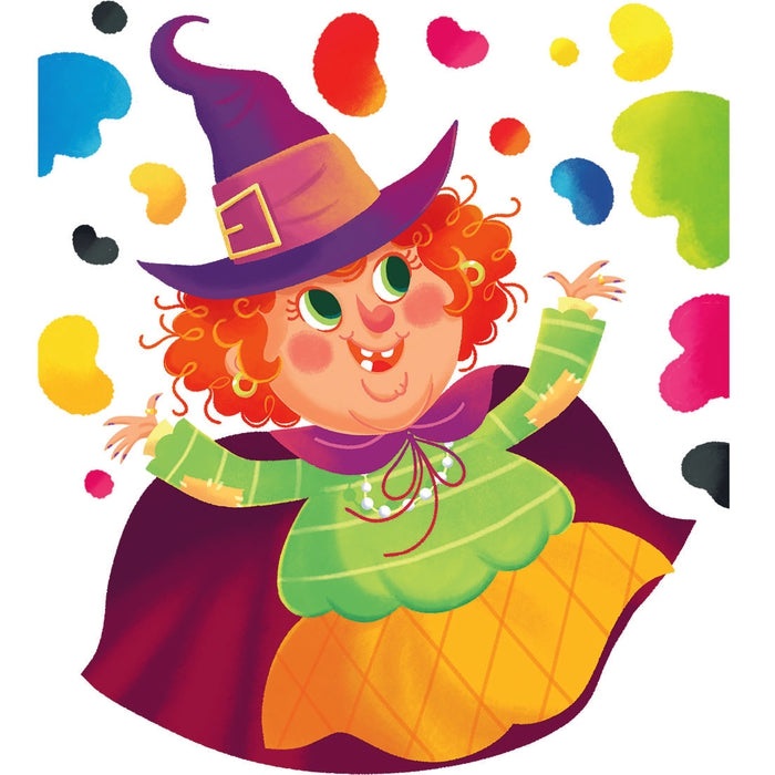 Clementoni Strega Comanda Colore - Gioco di Carte Educativo per Bambini 6 Anni, Mazzo di 50 Carte Illustrate, 2-4 Giocatori, Idea Regalo, Made in Italy