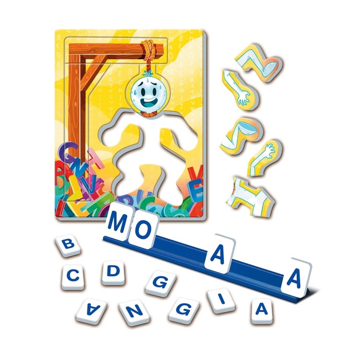 Clementoni L'Impiccato - Gioco da Tavolo Classico per Famiglie, 6 Anni, 2 Giocatori, Made in Italy